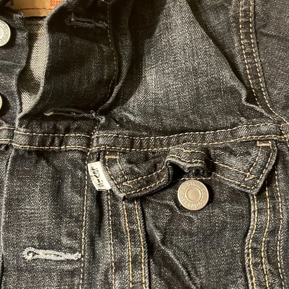 LEVIS white tag jean jacket